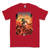 Red doom 1993 poster pc fps Classic Tee - lanVoArt
