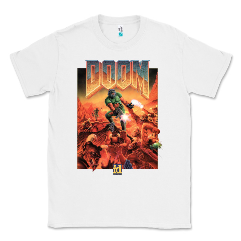 Doom 1993 Poster Pc Fps Classic Tee by lanVoArt | Teevron