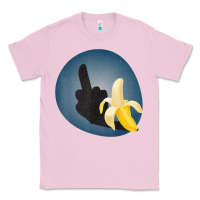 Bubblegum Pink Dirty Joke Halloween Costume Joke Middle Finger Banana Classic Tee - lanVoArt