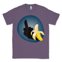Lavender Dirty Joke Halloween Costume Joke Middle Finger Banana Classic Tee - lanVoArt