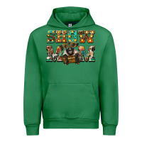 Emerald show mom suffolk sheep black sheep Urban Hoodie - BarkalooDesign