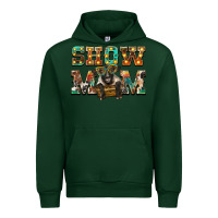 Forest Green show mom suffolk sheep black sheep Urban Hoodie - BarkalooDesign