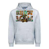 Heather Grey show mom suffolk sheep black sheep Urban Hoodie - BarkalooDesign