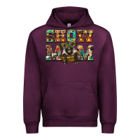 Mauve Wine show mom suffolk sheep black sheep Urban Hoodie - BarkalooDesign