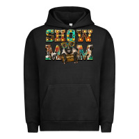 Pigment Black show mom suffolk sheep black sheep Urban Hoodie - BarkalooDesign