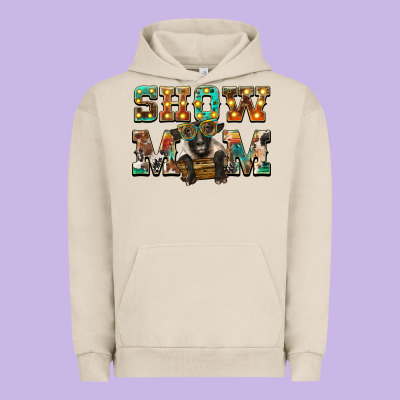 Show Mom Suffolk Sheep Black Sheep Urban Hoodie Designed By Barkaloodesign