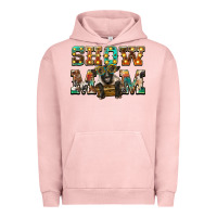 Pigment Salmon show mom suffolk sheep black sheep Urban Hoodie - BarkalooDesign