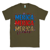 Army Green merica merica merica vibes Classic Tee - RanaPortraitStore