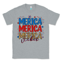 Heather Grey merica merica merica vibes Classic Tee - RanaPortraitStore