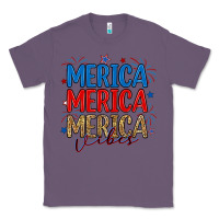 Lavender merica merica merica vibes Classic Tee - RanaPortraitStore