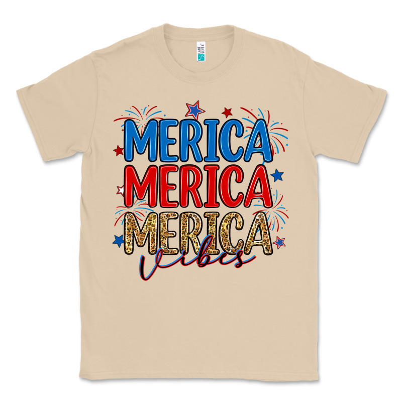 Merica Merica Merica Vibes Classic Tee by RanaPortraitStore | Teevron