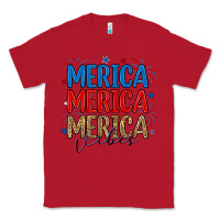 Red merica merica merica vibes Classic Tee - RanaPortraitStore