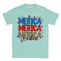 Seafoam merica merica merica vibes Classic Tee - RanaPortraitStore