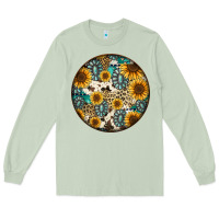 Matcha western pattern circle earrings Long Sleeve Tee - Jasminsmagicworld