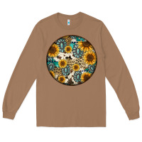 Toasted Coconut western pattern circle earrings Long Sleeve Tee - Jasminsmagicworld