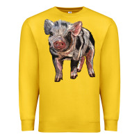 Lemon Baby Spotted Pig Premium Sweatshirt - LillyAllenDesigns