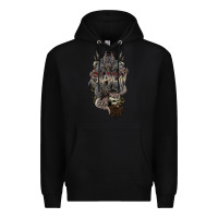 Black skaven warhammer Premium Hoodie - lanVoArt
