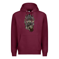 Burgundy skaven warhammer Premium Hoodie - lanVoArt