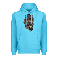 Ocean Blue skaven warhammer Premium Hoodie - lanVoArt