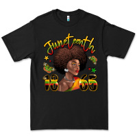 Black juneteenth 1865 black woman Premium Tee - LillyAllenDesigns