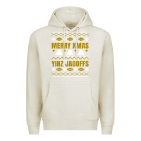 Oatmeal Heather Merry Christmas Yinz Jagoffs Pittsburgh Pennsylvania Xmas Gifts 1 Premium Hoodie - lanVoArt