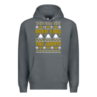 Rock Merry Christmas Yinz Jagoffs Pittsburgh Pennsylvania Xmas Gifts 1 Premium Hoodie - lanVoArt