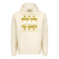 Tofu Merry Christmas Yinz Jagoffs Pittsburgh Pennsylvania Xmas Gifts 1 Premium Hoodie - lanVoArt