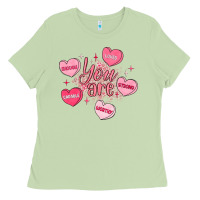 Matcha you are enough valentines day Ladies Tee - LillyAllenDesigns