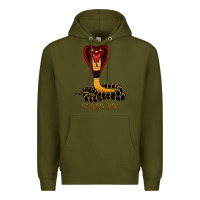 Army Green cobra cai Premium Hoodie - lanVoArt
