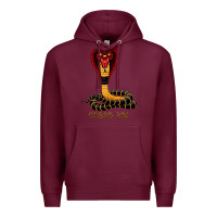 Burgundy cobra cai Premium Hoodie - lanVoArt
