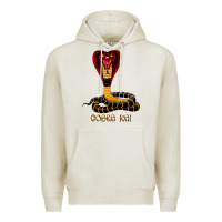 Oatmeal Heather cobra cai Premium Hoodie - lanVoArt