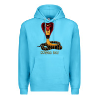 Ocean Blue cobra cai Premium Hoodie - lanVoArt