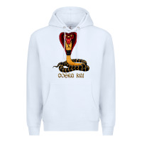 White cobra cai Premium Hoodie - lanVoArt