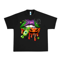 Black Halloween lips Urban Heavy Tee - NancyCooperArtShop