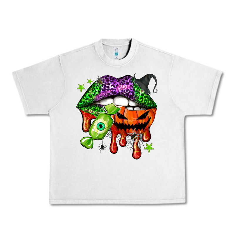 Halloween Lips Urban Heavy Tee by NancyCooperArtShop | Teevron