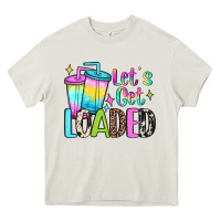 Cream let's get loaded Heavy Core Tee - JahusDesignShop