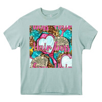 Arona hair boss and hand mirror with money and leopard seamless pattern bbs Heavy Core Tee - BundleAndBundleShop
