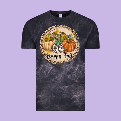 Happy Fall Vintage Tee Designed By Texasbilliewilder