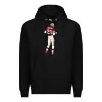 Black deion sanders 32 Premium Hoodie - lanVoArt
