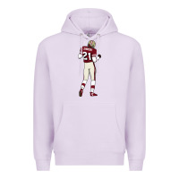 Lilac deion sanders 32 Premium Hoodie - lanVoArt