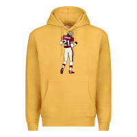 Mustard deion sanders 32 Premium Hoodie - lanVoArt