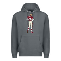 Rock deion sanders 32 Premium Hoodie - lanVoArt