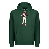 Sports Green deion sanders 32 Premium Hoodie - lanVoArt