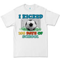 White i kicked 100 days of school Premium Tee - LillyAllenDesigns