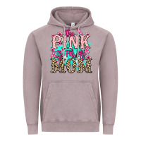 Vintage Zinc The pink is for my Mom Cancer Awareness Vintage Hoodie - HowdyJamesFarm
