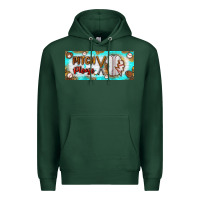 Sports Green pitch please Premium Hoodie - BundleAndBundleShop