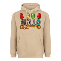 Mushroom hello summer Heavyweight Hoodie - RacoonDesign