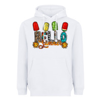 White hello summer Heavyweight Hoodie - RacoonDesign