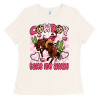 Bone cowboy take me away Ladies Tee - LillyAllenDesigns