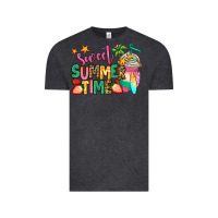 Vintage Black sweet summer time iced coffee Vintage Tee - Jasminsmagicworld
